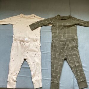 Colored Organics PJs 12-18 months